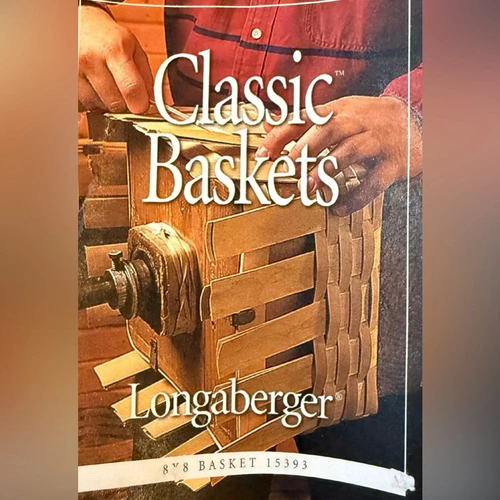Longaberger Classic Authentic 8 X 8 Baking Basket New in Original Packaging